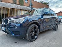 Usata BMW X3 Efficient Dynamics 150 CV (110 kW) 2016 Blu SUV