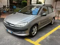 Usata Peugeot 206 90 CV (66 kW) 2003 Grigio Station wagon