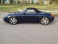 Usata Porsche Boxster 252 CV (185 kW) 2000 Blu/azzurro Cabrio