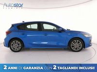 Usata Ford Focus ST-Line 125 CV (91 kW) 2022 Blu Utilitaria
