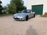 Usata Mazda MX5 110 CV (80 kW) 2004 Grigio Cabrio