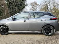 Usata Nissan Leaf Tekna 89 kW (122 CV) 2022 Grigio Utilitaria