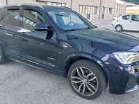 Begagnad BMW X3 M Sport 190 HK (139 kW) 2016 Blå SUV