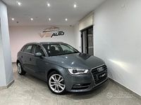 Usata Audi A3 Ambition 110 CV (80 kW) 2015 Grigio Berlina