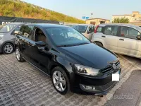 Usata VW Polo Highline 90 CV (66 kW) 2012 Nero Utilitaria