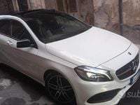 Usata Mercedes A200 136 CV (100 kW) 2017 Bianco Berlina