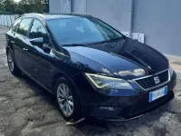 Usata Seat Leon ST Business 116 CV (85 kW) 2017 Nero Station wagon