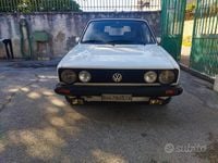 Usata VW Golf Cabriolet 80 CV (58 kW) 1983 Bianco Cabrio