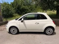 Usata Fiat 500 Lounge 95 CV (69 kW) 2018 Bianco Utilitaria