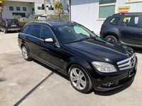 Usata Mercedes C220 Avantgarde 170 CV (125 kW) 2008 Nero Station wagon