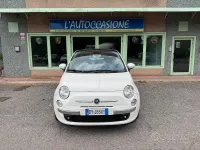Usata Fiat 500 Lounge 68 CV (50 kW) 2009 Bianco Cabrio