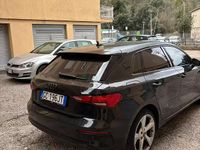 Usata Audi A3 Advanced 150 CV (110 kW) 2020 Nero Berlina