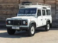 Usata Land Rover Defender 122 CV (89 kW) 2005 Bianco Station wagon