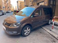Usata VW Caddy Comfortline 102 CV (75 kW) 2011 Marrone Monovolume