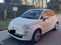 Usata Fiat 500 Lounge 69 CV (50 kW) 2011 Bianco Utilitaria
