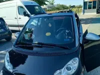 Usata Smart ForTwo Cabrio 71 CV (52 kW) 2012 Nero Cabrio