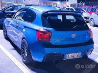Usata BMW 125 Efficient Dynamics 218 CV (160 kW) 2014 Blu Utilitaria