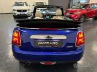 Usata Mini Cooper Cabriolet Hype 136 CV (100 kW) 2018 Blu Cabrio