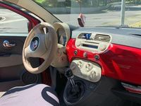 Usata Fiat 500 2009 Rosso Cabrio