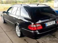 Usata Mercedes E220 Avantgarde 170 CV (125 kW) 2009 Nero Station wagon