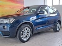 Usata BMW X3 190 CV (139 kW) 2014 Blu SUV