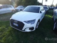 Usata Audi A3 110 CV (80 kW) 2023 Bianco Berlina