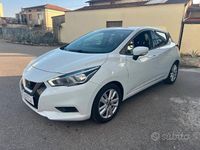Usata Nissan Micra Acenta 71 CV (52 kW) 2019 Bianco Utilitaria