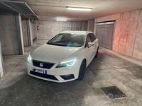 Usata Seat Leon ST Business 116 CV (85 kW) 2019 Bianco Station wagon