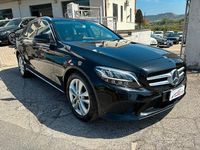 Usata Mercedes C220 194 CV (142 kW) 2018 Nero Station wagon