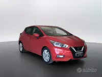 Usata Nissan Micra N-Connecta 101 CV (74 kW) 2020 Rosso Utilitaria