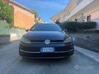 Usata VW Golf VII 115 CV (84 kW) 2019 Nero Station wagon