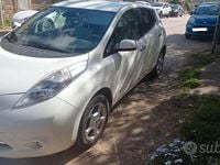 Usata Nissan Leaf Acenta 50 kW (68 CV) 2012 Bianco Utilitaria