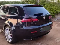Usata Alfa Romeo 159 Ti 150 CV (110 kW) 2009 Nero Station wagon