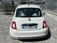 Usata Fiat 500C Lounge 69 CV (50 kW) 2018 Bianco Cabrio