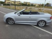 Usata Audi A3 Cabriolet S-Line 110 CV (80 kW) 2015 Grigio Cabrio