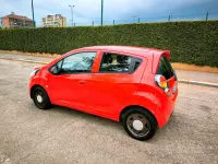 Usata Chevrolet Spark 65 CV (47 kW) 2012 Rosso Utilitaria