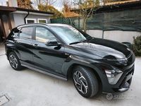 Usata Hyundai Kona N Line 120 CV (88 kW) 2023 Nero SUV