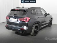 Usata BMW X3 M Sport 360 CV (264 kW) 2022 Nero SUV