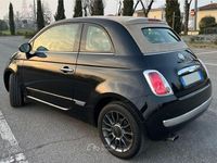 Usata Fiat 500C Lounge 69 CV (50 kW) 2011 Nero Cabrio