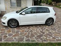 Usata VW Golf VII Edition 110 CV (80 kW) 2015 Bianco Berlina