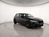 Usata BMW 118 Sport Line 150 CV (110 kW) 2019 Nero Utilitaria