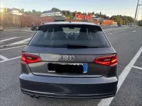 Usata Audi A3 S-Line 150 CV (110 kW) 2015 Grigio Berlina