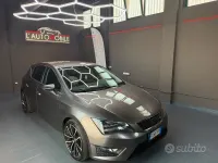 Usata Seat Leon FR 150 CV (110 kW) 2017 Grigio Coupé