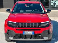 Usata Jeep Avenger Longitude 100 CV (73 kW) 2023 Rosso SUV