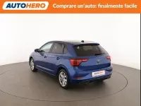Usata VW Polo Style 95 CV (69 kW) 2022 Blu Utilitaria