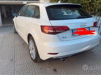 Usata Audi A3 2018 Bianco Berlina