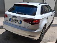 Usata Audi A3 S-Line 116 CV (85 kW) 2019 Bianco Berlina