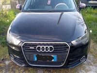 Usata Audi A1 Sportback S-Line 86 CV (63 kW) 2012 Nero Utilitaria