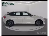 Usata Skoda Scala Monte Carlo 150 CV (110 kW) 2023 Bianco luna metalizzato Utilitaria