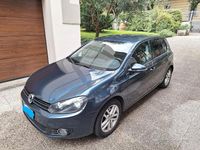 Usata VW Golf VI Trendline 105 CV (77 kW) 2011 Blu Utilitaria